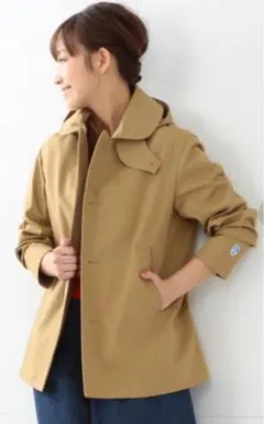 訳あり特価　ORCIVAL オーシバル フード付きショートコート Sサイズ