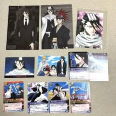 BLEACH 朽木白哉　ポストカード、トレカ