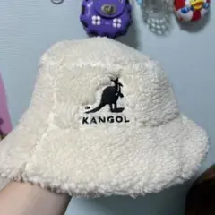 KANGOL ボア バケットハット ホワイトのサムネイル
