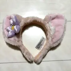 ディズニー リーナベルカチューシャ 花飾り付き