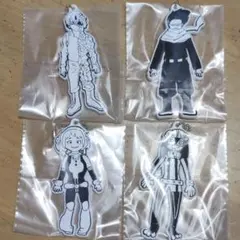 Begin the HERO!! ラバーキーホルダー4種セット!!