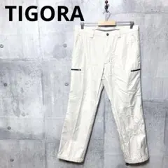 TIGORA ティゴラ 裏起毛ウインドゴルフパンツ w85 ベージュ