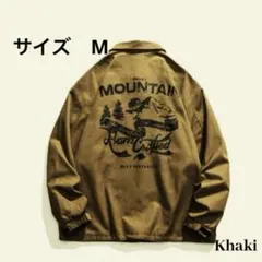 バックプリント　マウンテンジャケット