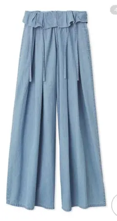 スナイデル　ウエストデザインボリュームワイドパンツ　⭐︎新品タグ付き