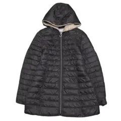 NAUTICA 中綿ジャケット フーディ キルティング レディース e50①