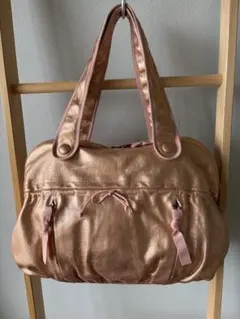 メタリックピンク ショルダーバッグのサムネイル