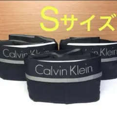 カルバンクライン ボクサーパンツ ☆Sサイズ☆ブラック☆3枚セット