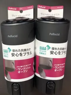 【2個セット】Pellucid サイドポケットダスト PJD2208 車用ゴミ箱のサムネイル