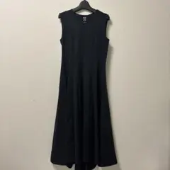 UNIQLO×theory ウルトラストレッチフレアロングワンピース
