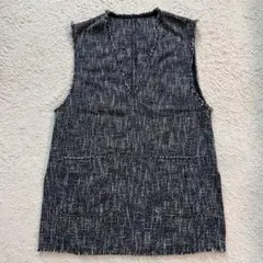 ジャーナルスタンダード　サマーツイードベスト　ネイビー