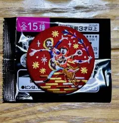 ディズニーキャラクター ビスケット　刺繍缶バッジ