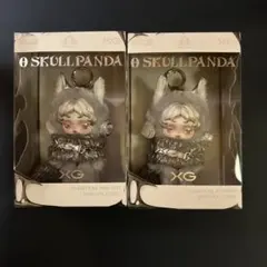 SKULL PANDA XGコラボ ぬいぐるみペンダント 日本限定2個セット