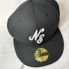 New Era 59FIFTY ブラックキャップ 7 1/8