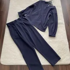 a.v.vバーチャーム付きセットアップ パンツ ネイビー M卒業式