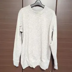 ユニクロ　メンズ　グレー スウェットXL　裏起毛