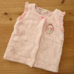 美品　サンリオ　マイメロディ　ベスト　スリーパー　ピンク