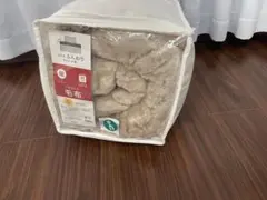 ニトリ毛布 140x200cm ベージュ 2枚合わせ