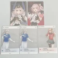 にじフェス カード 5点セット