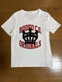 RODEO CROWNS ＷIDE BOWL Tシャツ ホワイト クラウンロゴのサムネイル