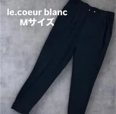 le.coeur blanc Mサイズ ゴム ネイビー パンツ