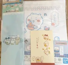 ちいかわ タオルセット メモ用紙付き 一番くじ