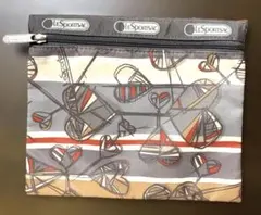 LeSportsac ハート柄ポーチ