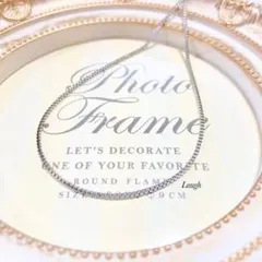 ベネチアン ステンレスネックレス ステンレスチェーン シルバー