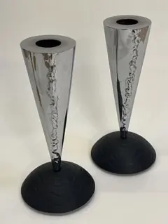 超希少 スワロフスキー メタルベース 花瓶 一輪挿し Borek Sipek置物 