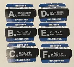 一番くじ　ドラゴンボール　VSオムニバスアルティメット　半券　コレクション用