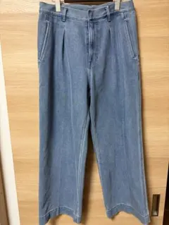 エバークリースデニムワイドパンツ