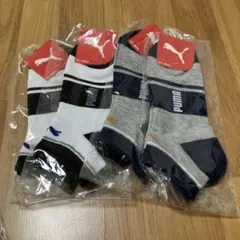 PUMA キッズ靴下 4足セット 23-25cm