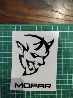 Dodge　チャレンジャー　デーモン カッティングステッカー 黒