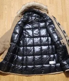 ユニクロ ウルトラウォームハイブリッドダウンコート 2WAY 最強防寒 ベージュ