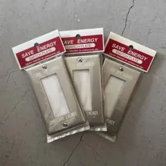 スイッチプレート Ivory 3口 3個セット　パシフィックファニチャーサービス