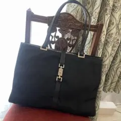 グッチ ジャッキー ショルダー トートナイロン 黒 ブラック GUCCIのサムネイル