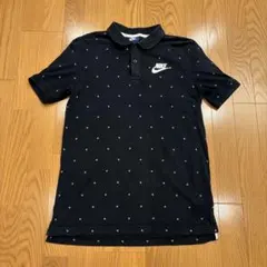 NIKE ポロシャツ ドット柄 ブラック メンズ Mサイズのサムネイル