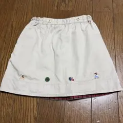 familiar 刺繍スカート(100)のサムネイル