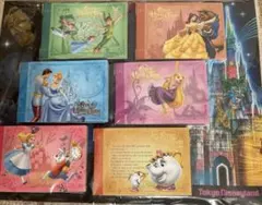 東京ディズニーランド　メモ用紙セット 6セット