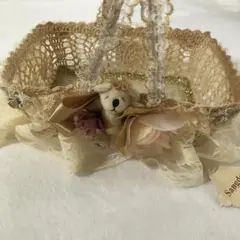 くまさん レースかご