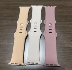 ウ*ゴ様 黒*中様 Apple Watch スポーツバンド 3色セット