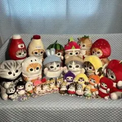まとめ売り②【モフサンドmofusand】ぬいぐるみ & マスコット 35体 まとめ売り②【モフサンドmofusand】ぬいぐるみ & マスコット 35体