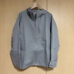 ユニクロ ブロックテックパーカー S グレー マウンテンパーカー