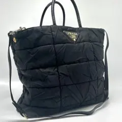 良品✨プラダ　ナイロン　クリスピートート　2way ショルダーバッグ