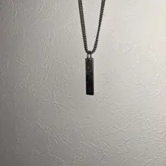 GUCCI シルバープレートネックレス ユニセックスチェーンプレートアクセサリー