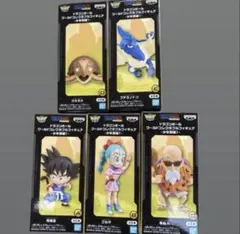 ドラゴンボール ワールドコレクタブルフィギュア-少年期編5種セット