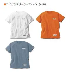 アルビレックス新潟　ニイガタサポーターTシャツ（ALB）　オレンジ　Lサイズのサムネイル