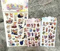 ビッグぷくぷくシール　硬いぷくぷくシール　ズートピア3セット