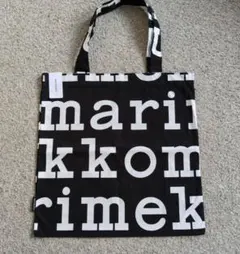 【未使用】マリメッコ ピエニウニッコ トートバッグ エコバッグ ロゴトート