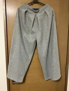 グレー ガウチョパンツ Lサイズ