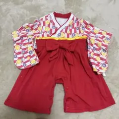 ベビー袴ロンパース